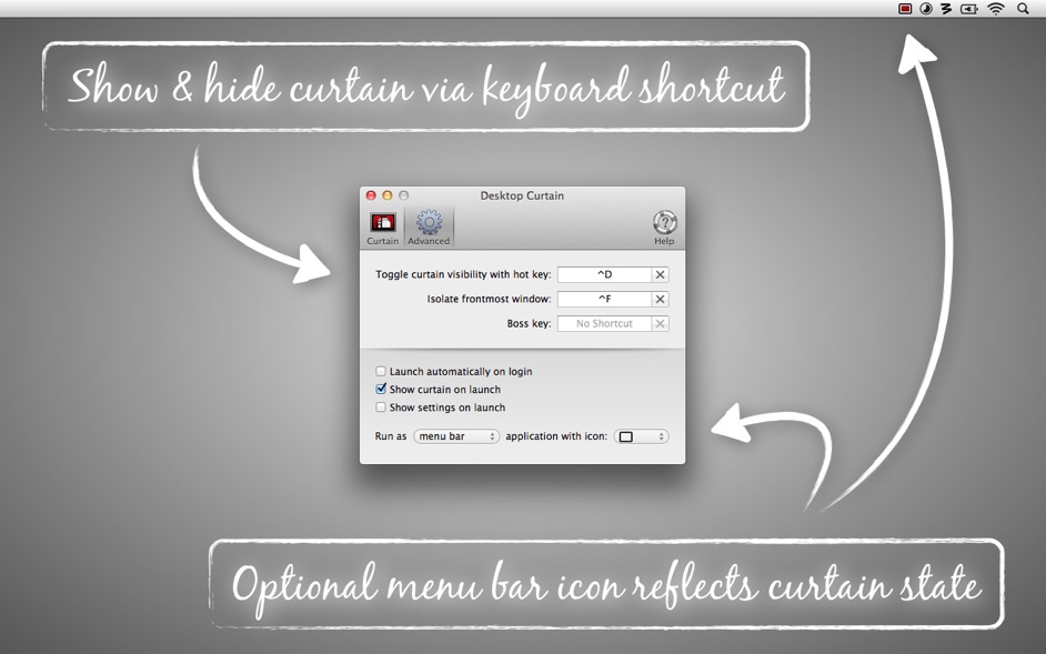 Desktop Curtain 3.0.9 Download